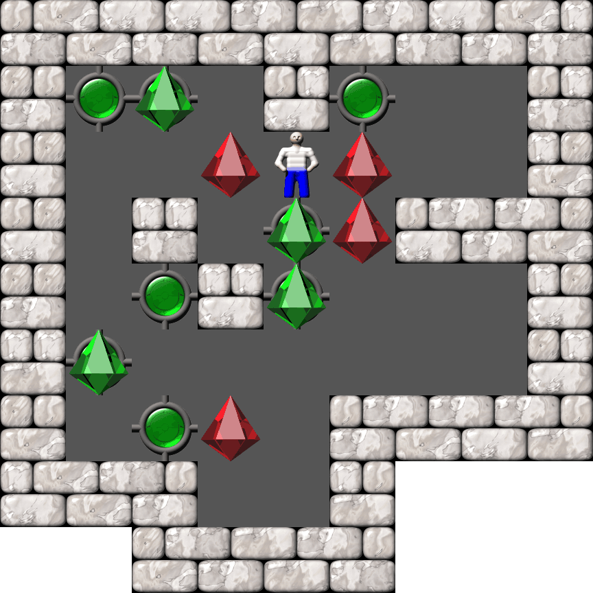 Sokoban Ionic Catalysts level 554